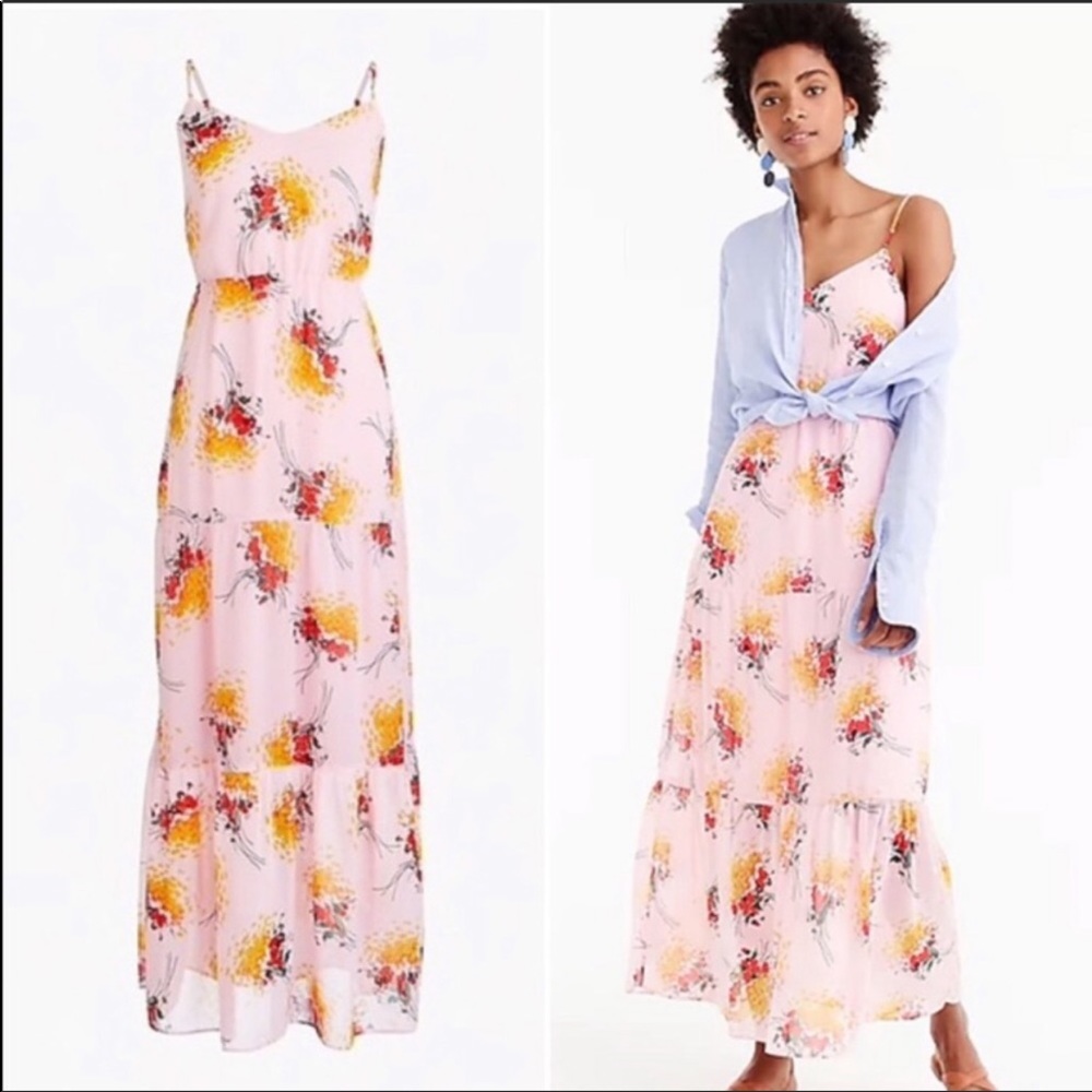 J Crew Mercantile Floral Maxi